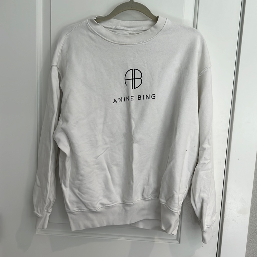 Women’s Anine Bing sweatshirt size large.